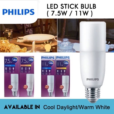 Đèn Led Stick 7.5W E27 Philips
