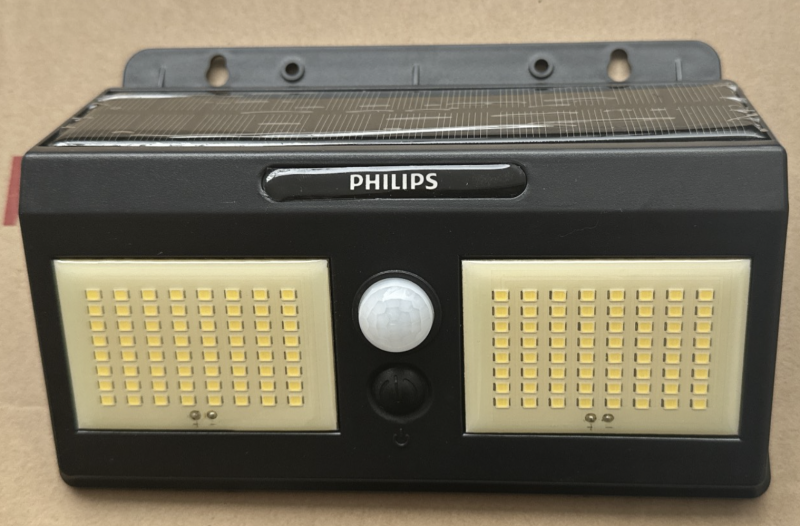 Đèn led gắn tường năng lượng mặt trời BWS010 LED300/765 Philips IP42