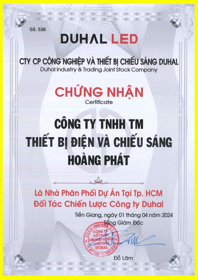 Catalogues đèn Duhal mới nhất 2024