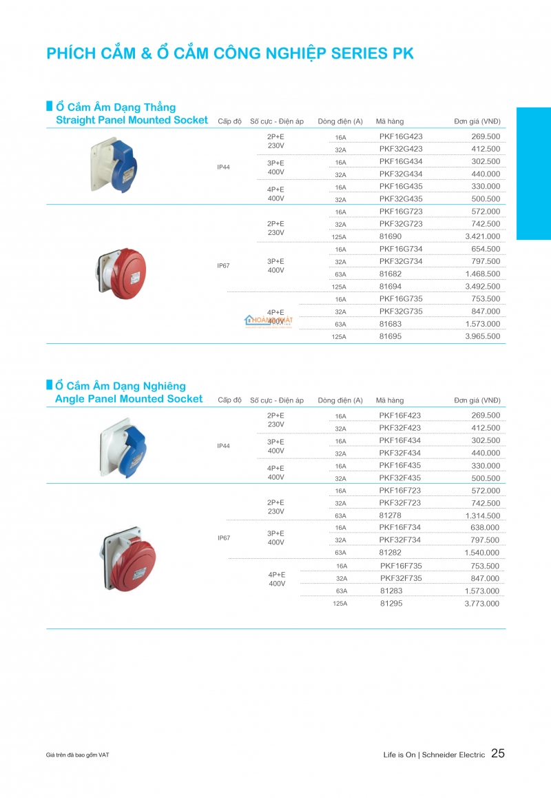 Catalogues thiết bị điện Schneider mới nhất 2024