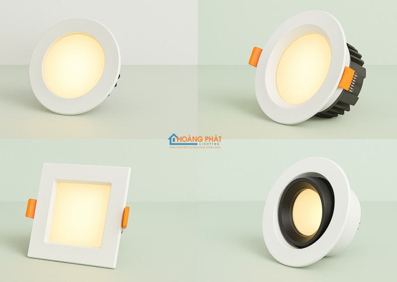 Đèn led âm trần Anfaco