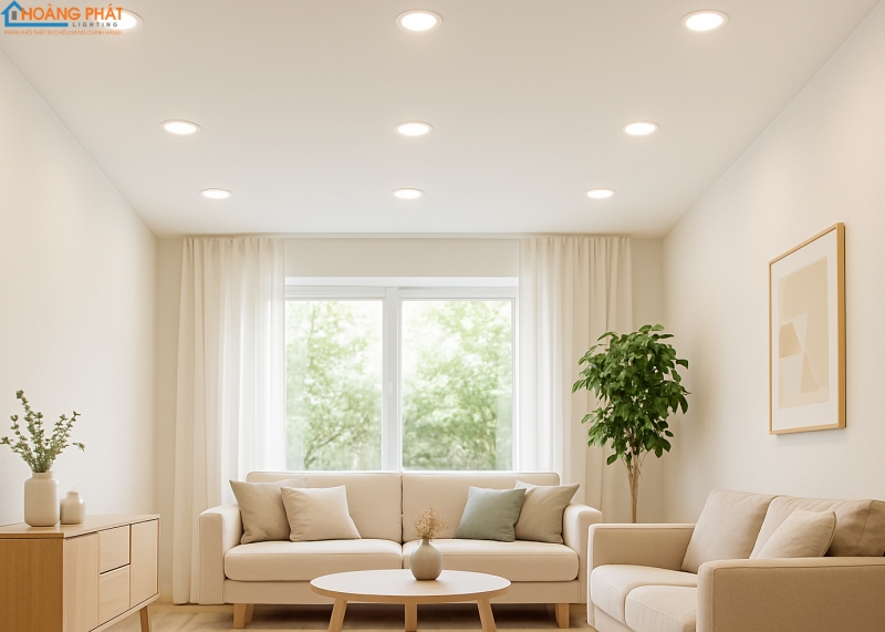 Đèn led âm trần Hodiled