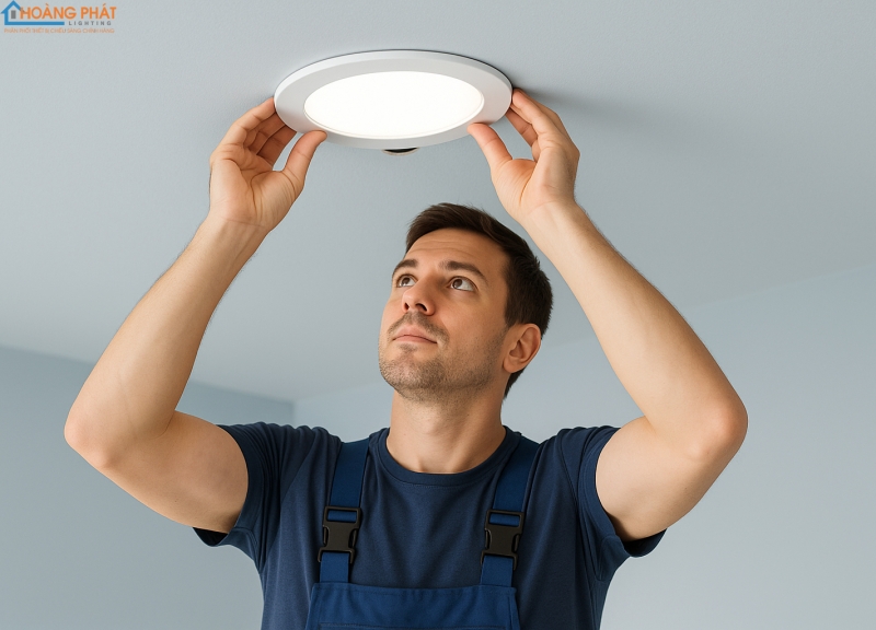 Đèn led âm trần Comet