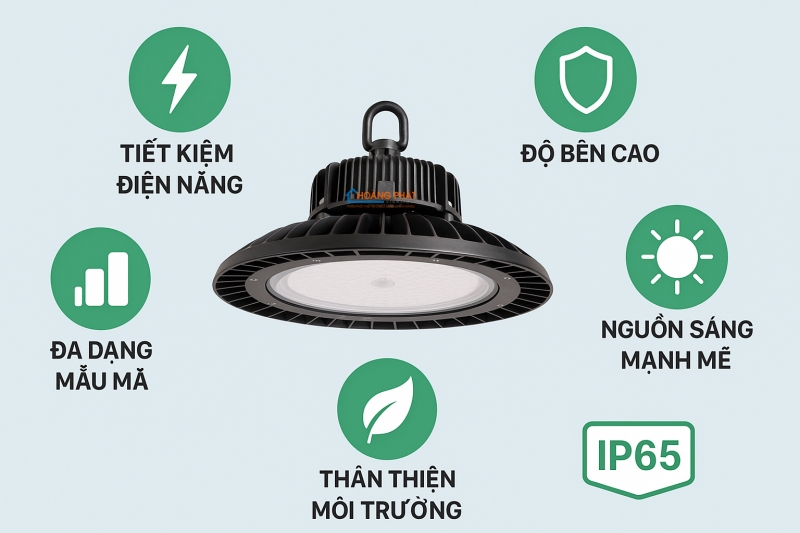 Đèn led nhà xưởng Điện Quang