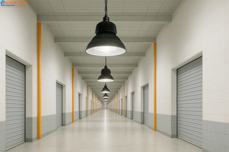 Đèn led nhà xưởng Duhal