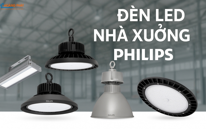 Đèn Led nhà xưởng Philips