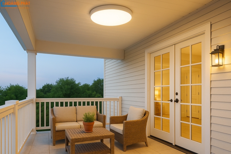 Đèn led ốp trần