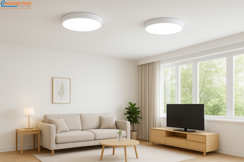 Đèn led ốp trần