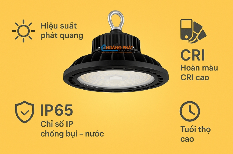 Đèn led nhà xưởng Cowell