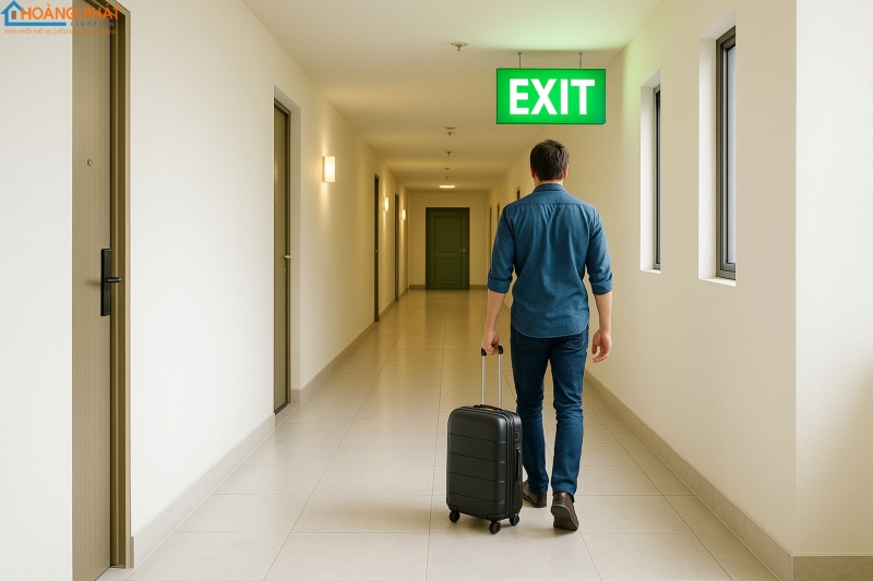 Đèn exit Rạng Đông