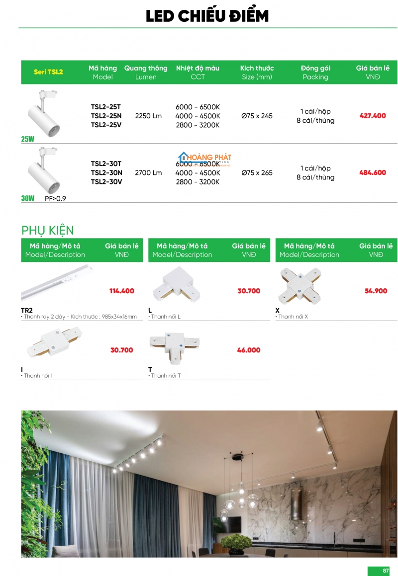 Bảng giá thiết bị điện - đèn led MPE 2025