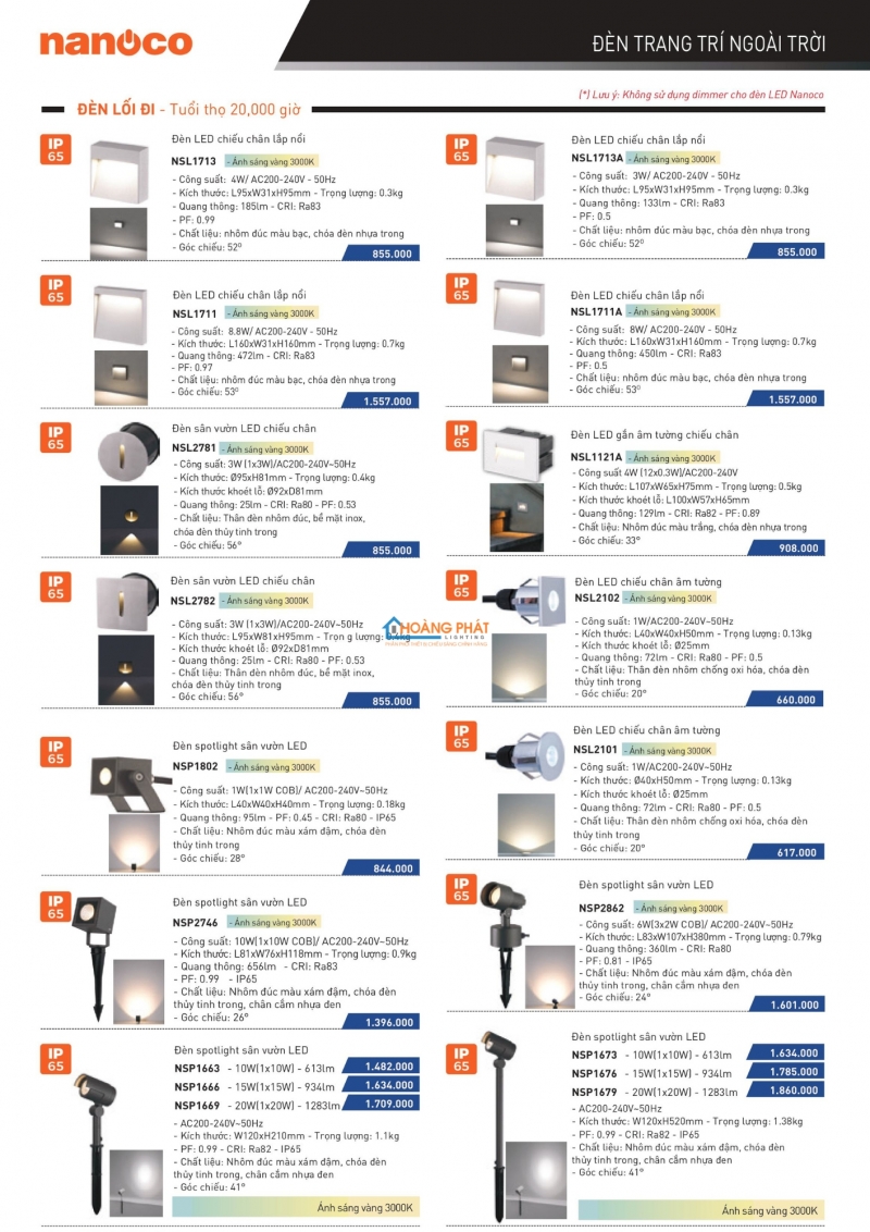 Catalogues thiết bị điện Panasonic mới nhất 2025