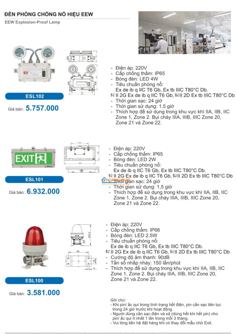Catalogues đèn Paragon mới nhất 2025