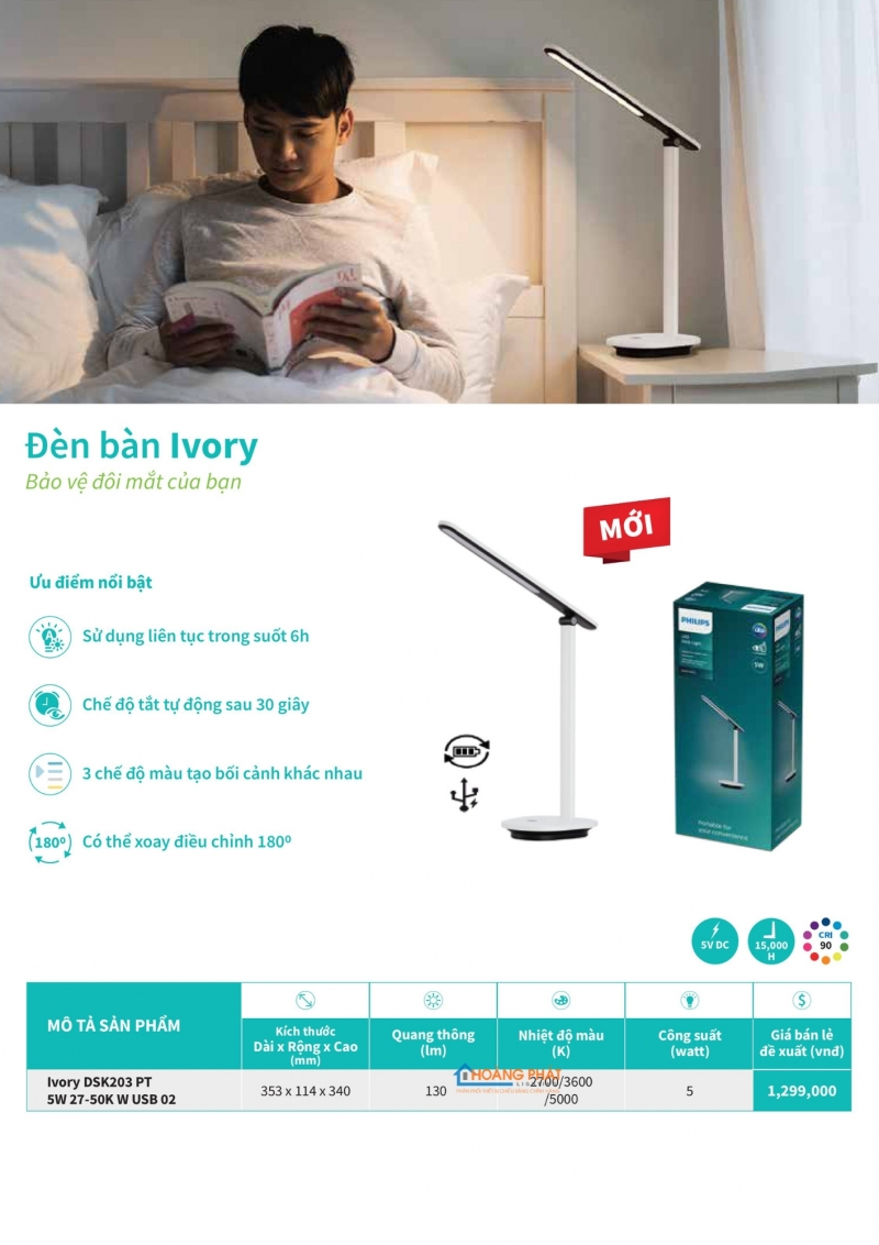 Catalogues đèn Philips dân dụng mới nhất 2025