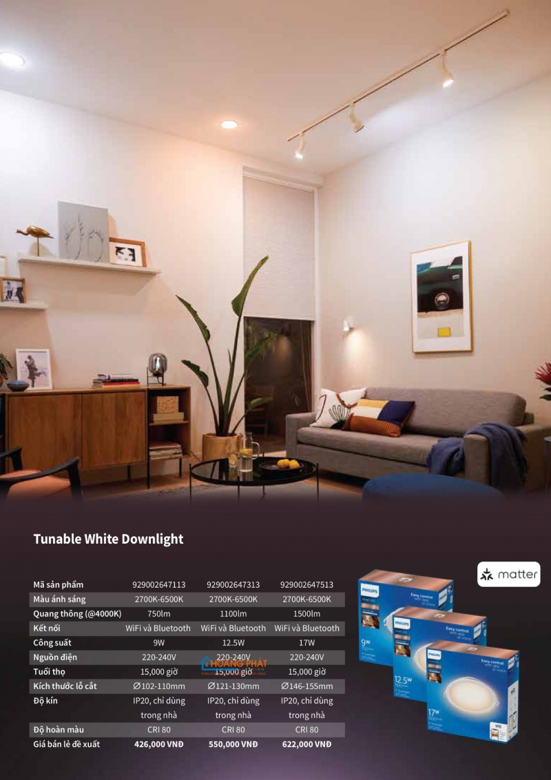Catalogues đèn Philips dân dụng mới nhất 2025