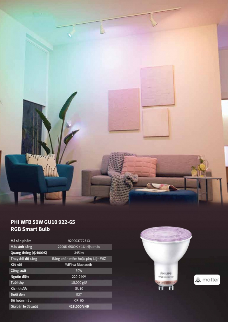 Catalogues đèn Philips dân dụng mới nhất 2025