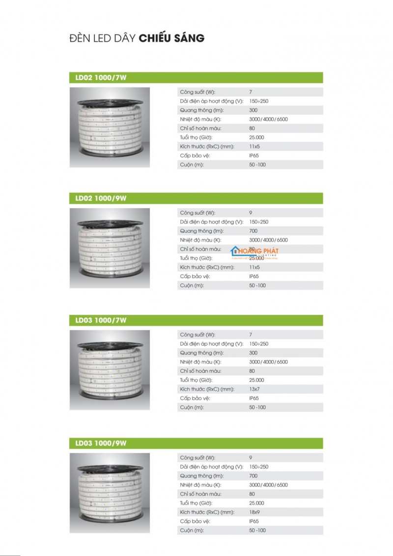 Catalogue Rạng Đông mới cập nhật 2025