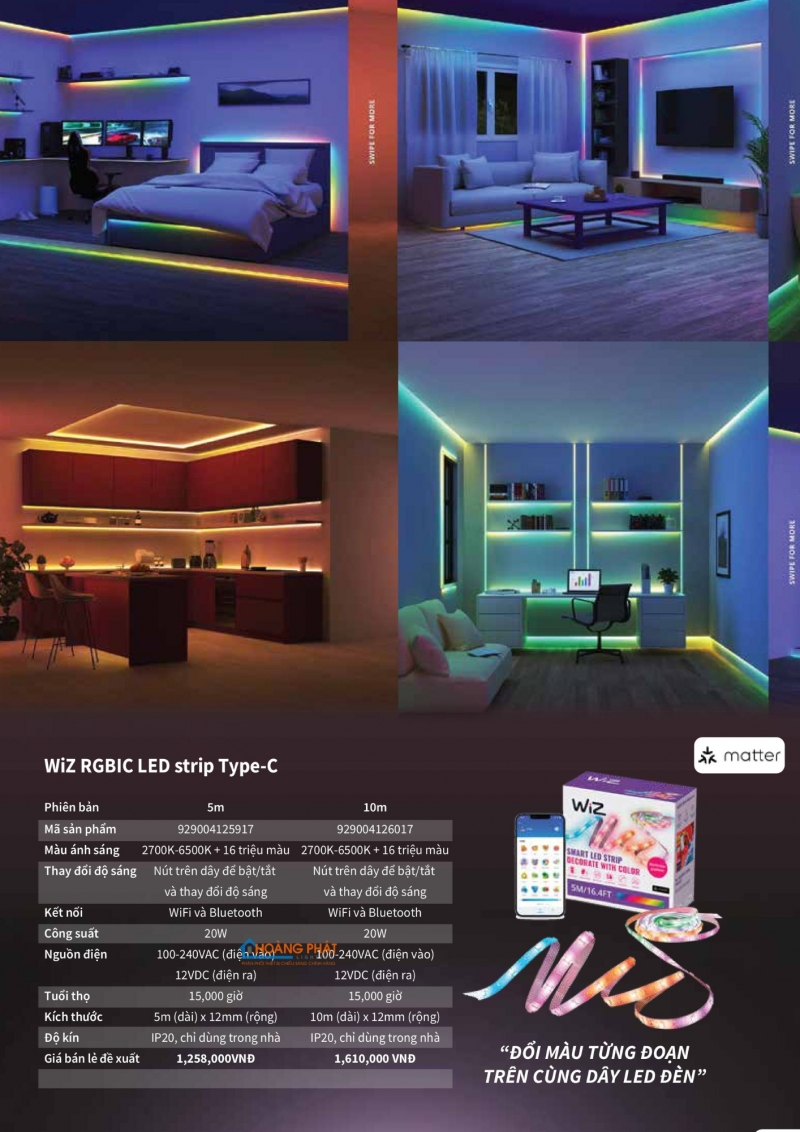 Catalogues đèn Philips dân dụng mới nhất 2025