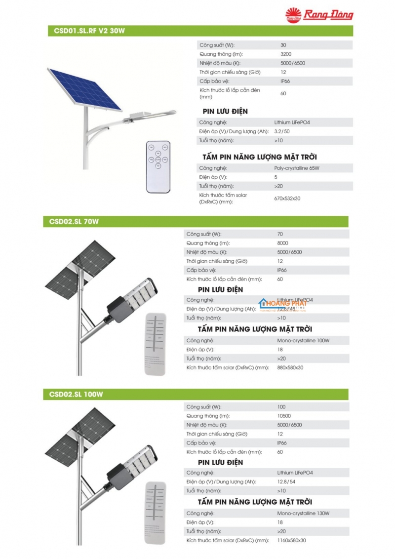 Catalogue Rạng Đông mới cập nhật 2025