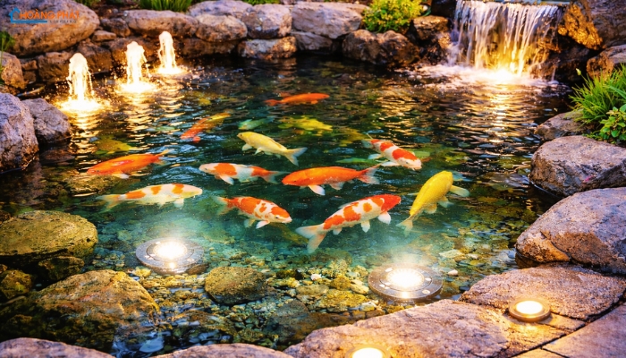 Đèn led âm nước, âm đất Anfaco