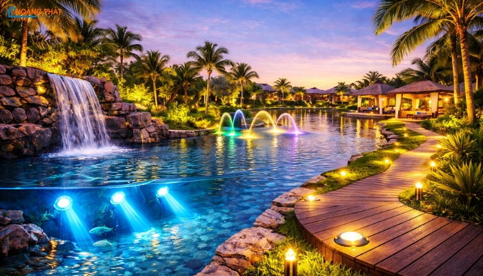 Đèn led âm nước, âm đất Paragon