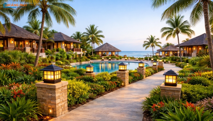 Đèn trụ cổng Nanoco