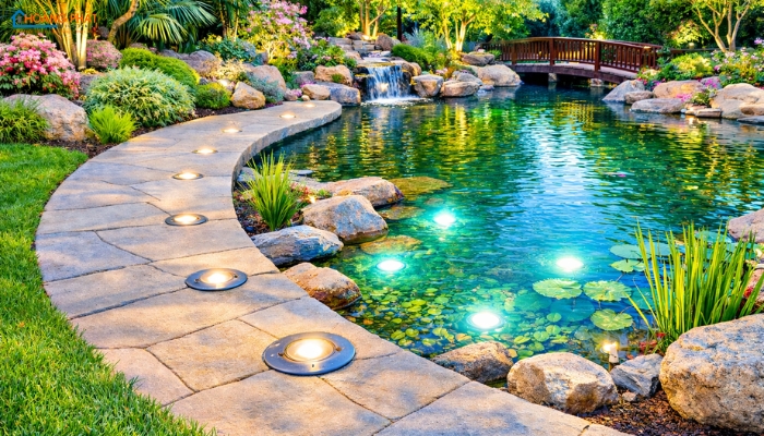 Đèn led âm nước, âm đất Nanoco