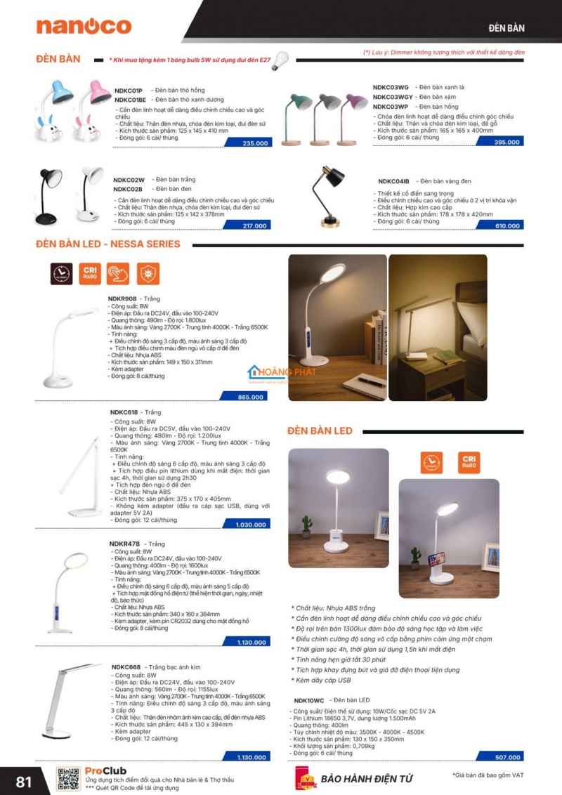 Catalogues thiết bị điện Panasonic mới nhất 2026