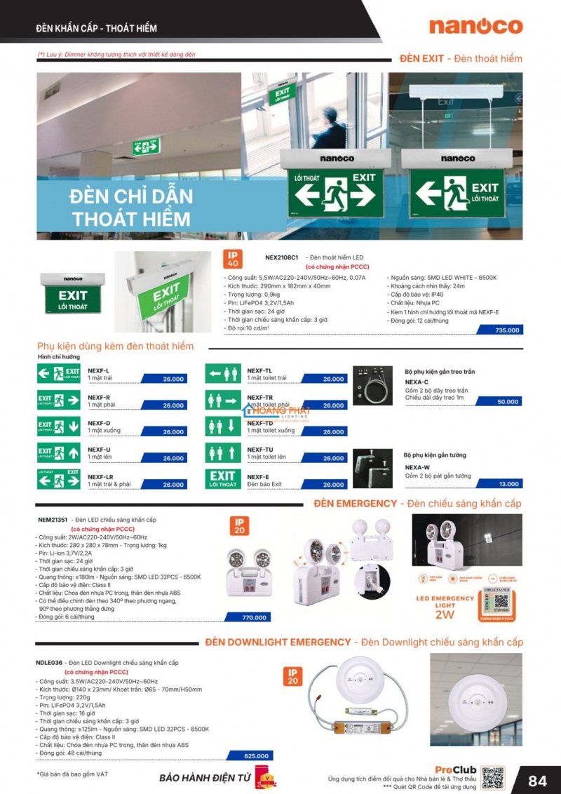 Catalogues thiết bị điện Panasonic mới nhất 2026