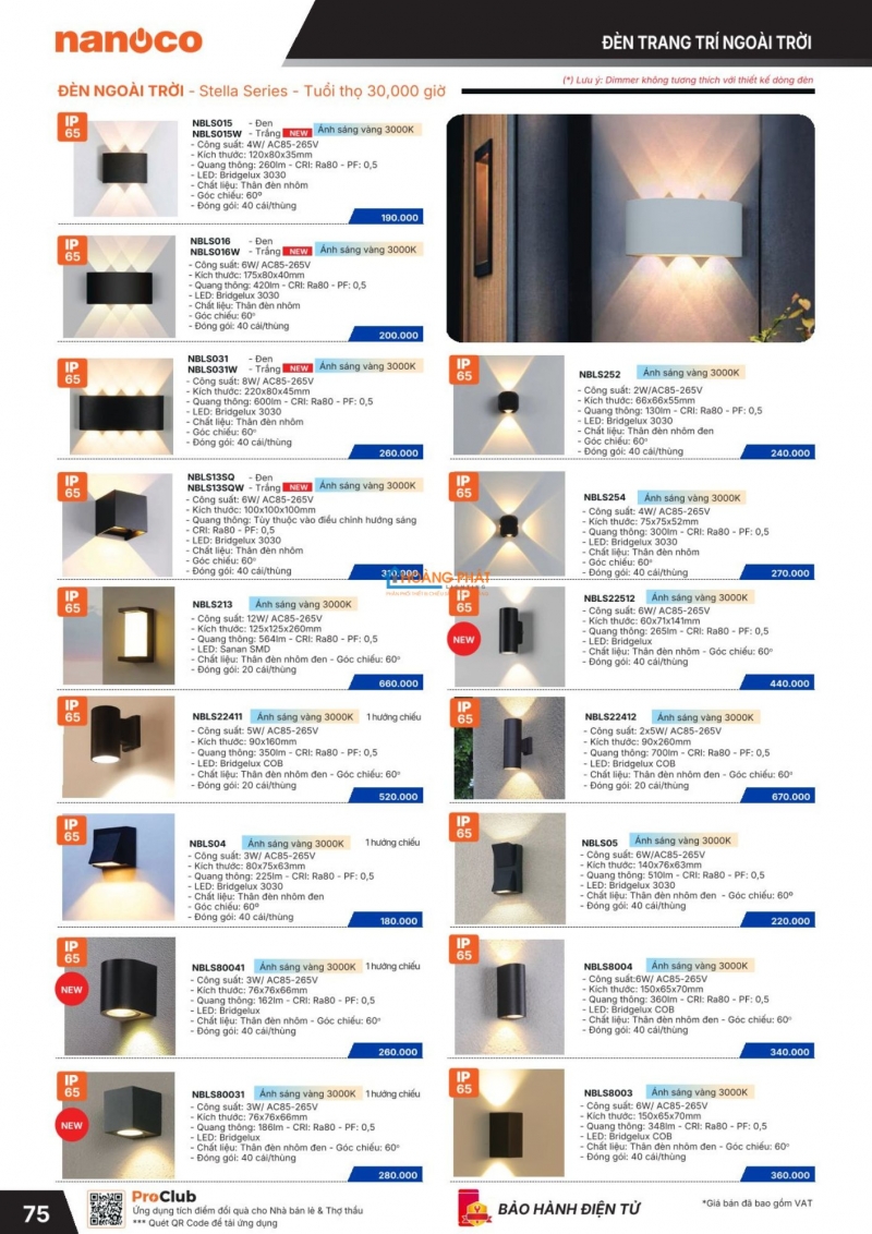 Bảng giá thiết bị điện Panasonic 2026 mới nhất