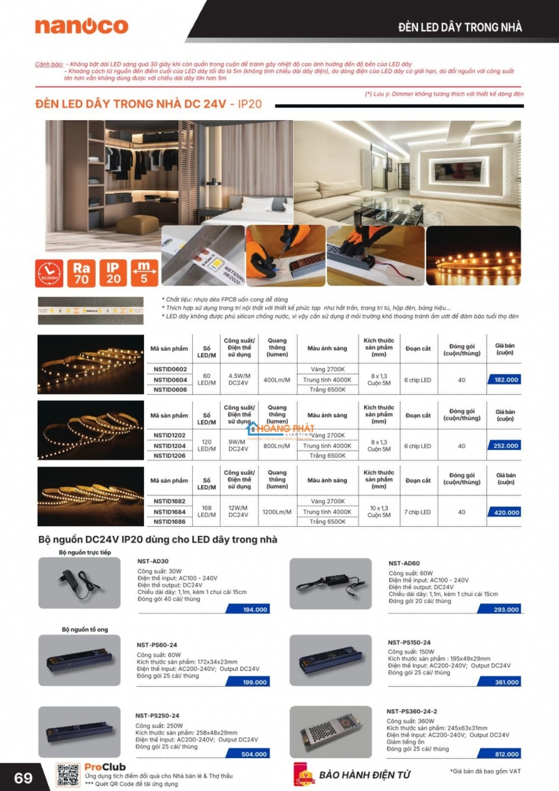 Catalogues thiết bị điện Panasonic mới nhất 2026