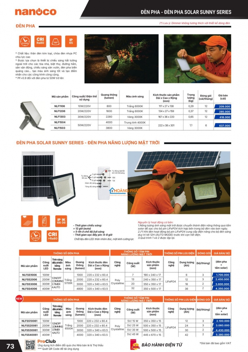 Bảng giá thiết bị điện Panasonic 2026 mới nhất