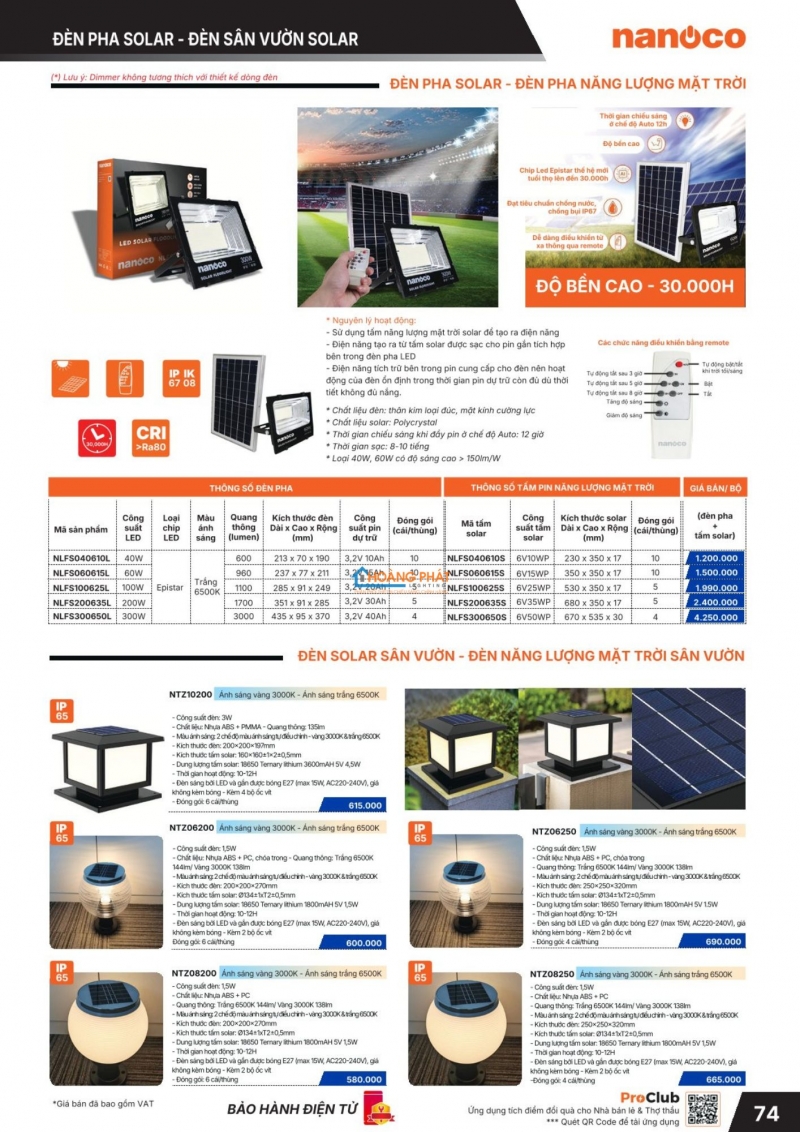 Bảng giá thiết bị điện Panasonic 2026 mới nhất