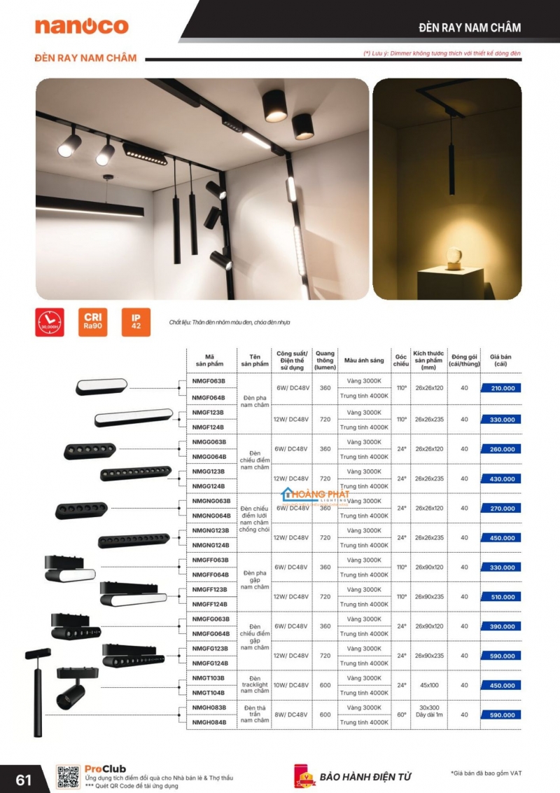 Bảng giá thiết bị điện Panasonic 2026 mới nhất