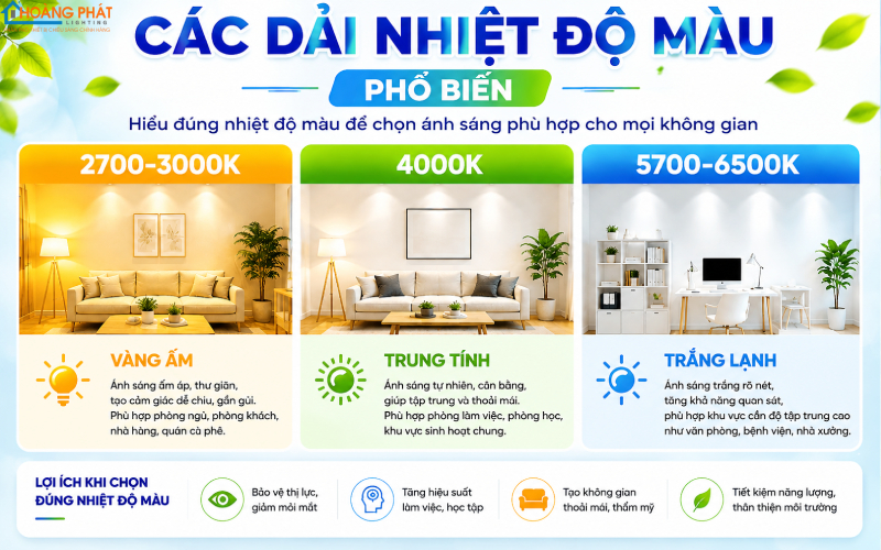 Nhiệt độ màu Kelvin là gì
