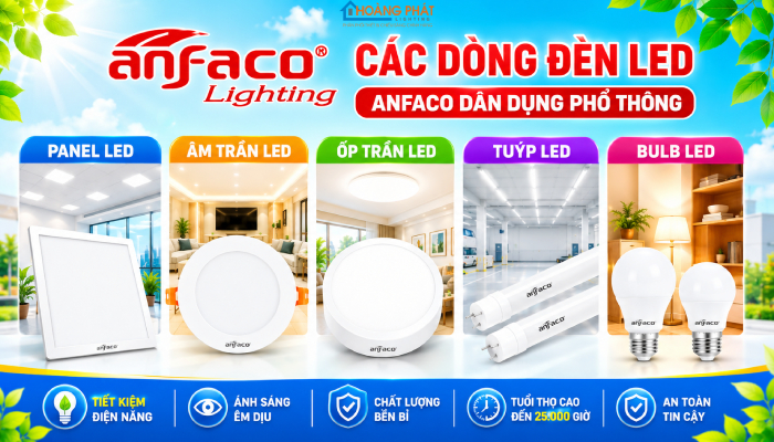 Đèn led Anfaco có tốt không