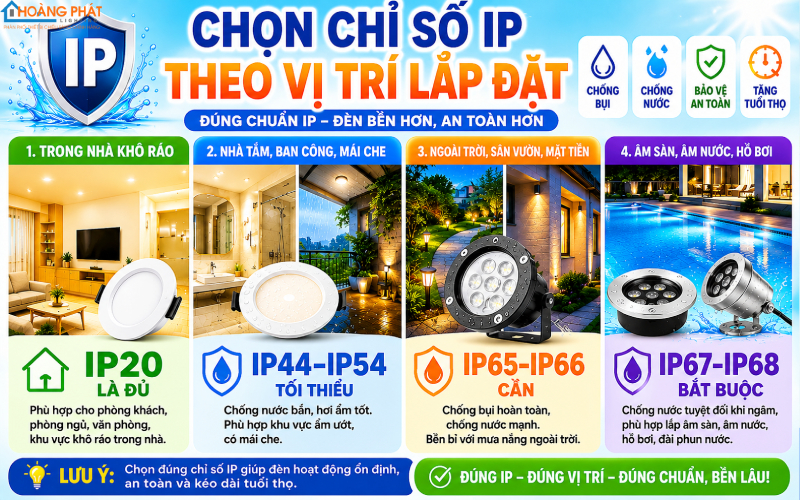 Chỉ số IP là gì – Tư vấn kỹ thuật