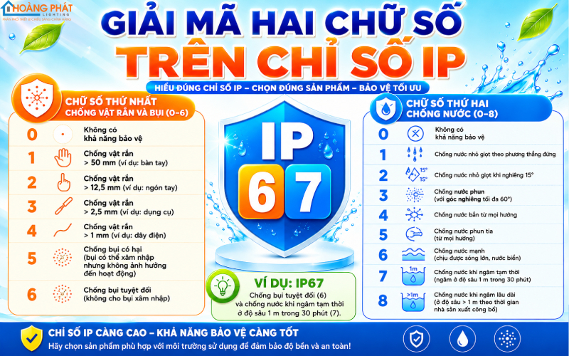 Chỉ số IP là gì – Tư vấn kỹ thuật