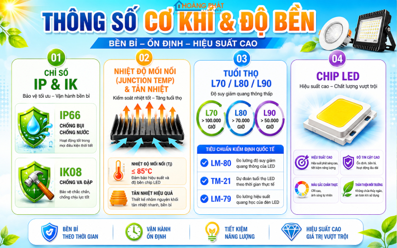 Ý nghĩa thông số đèn led 
