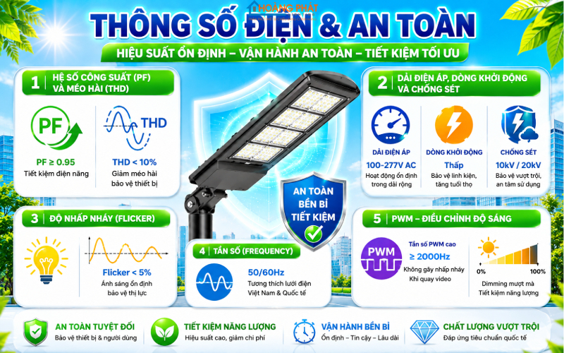 Ý nghĩa thông số đèn led 
