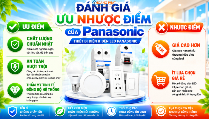 Đèn led Panasonic có tốt không