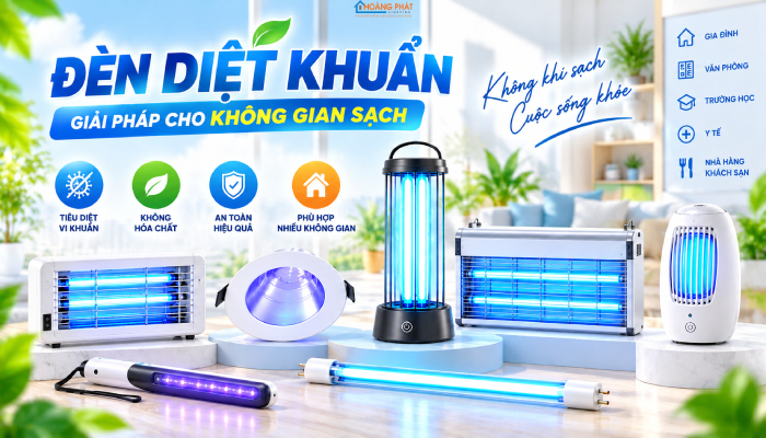 Đại lý phân phối đèn diệt khuẩn uy tín 