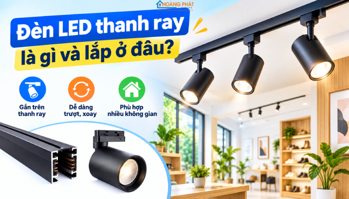 Cách lắp đèn led thanh ray dễ dàng