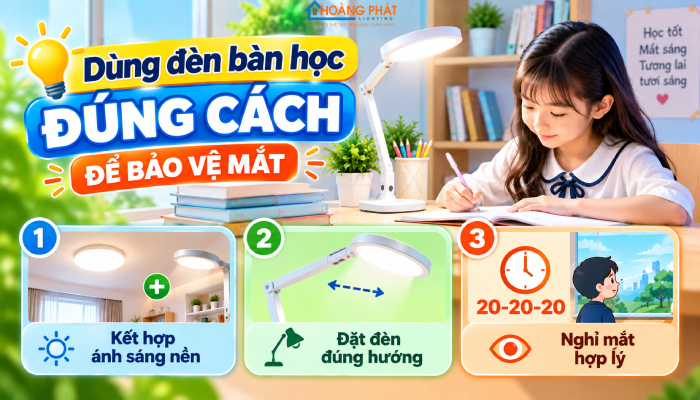 Đèn bàn học Rạng Đông có tốt không