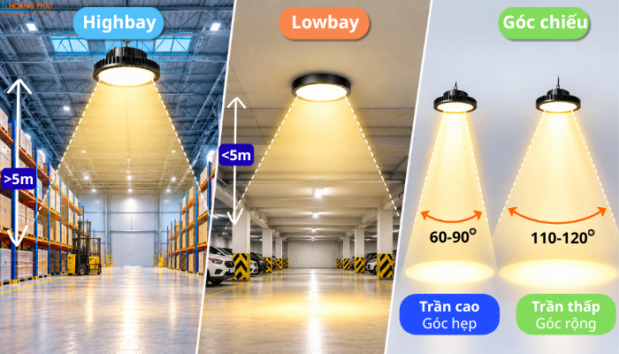 Tư vấn chọn đèn led nhà xưởng Osram