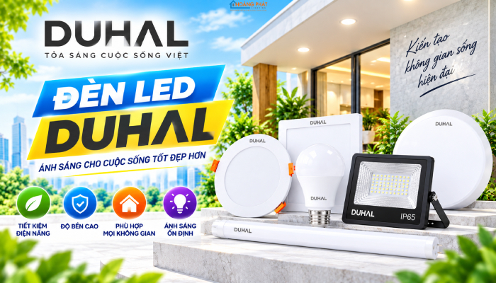Đèn led Duhal sản xuất ở đâu