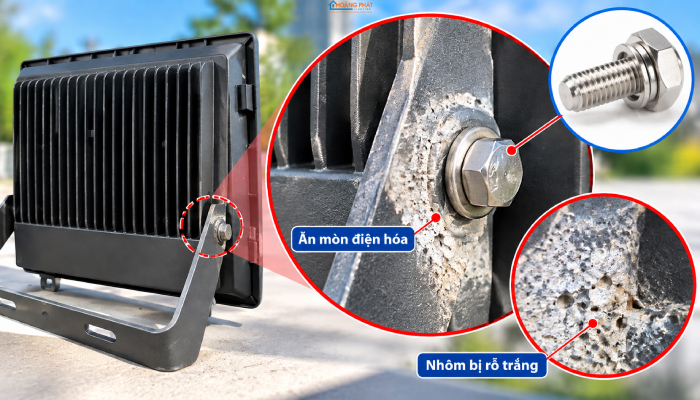 Đèn LED Chiếu Sáng Ven Biển: Chống Ăn Mòn Muối, Chọn Vỏ Và Cấp IP