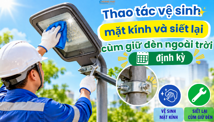 Đèn LED Ngoài Trời Mùa Hè: Chống Lão Hóa Nhựa, Giảm Sáng Do Nắng UV