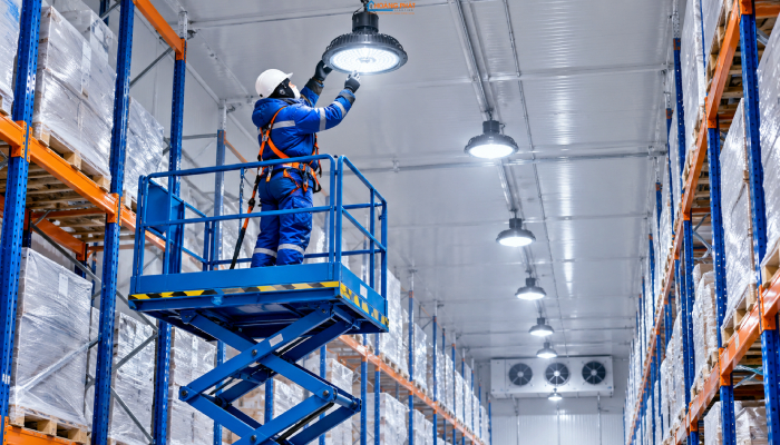 Đèn LED Chiếu Sáng Kho Lạnh, Kho Đông: Chọn Đèn Chịu Nhiệt Độ Âm Sâu