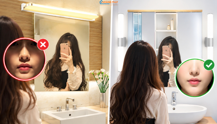 Đèn Gương Nhà Tắm Chống Nước: Tiêu Chuẩn IP & Cách Bố Trí